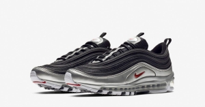 Nike Air Max 97 Sølv Sort