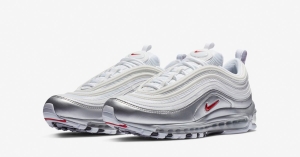 Nike Air Max 97 Sølv Hvid 0