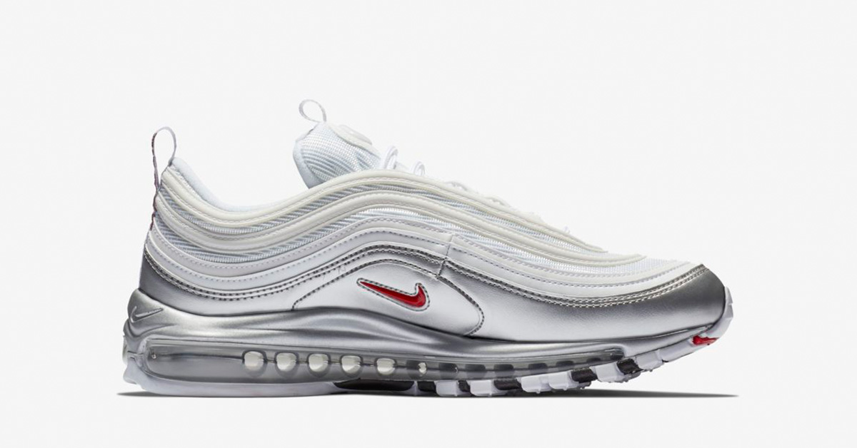 Nike Air Max 97 Sølv Hvid 0