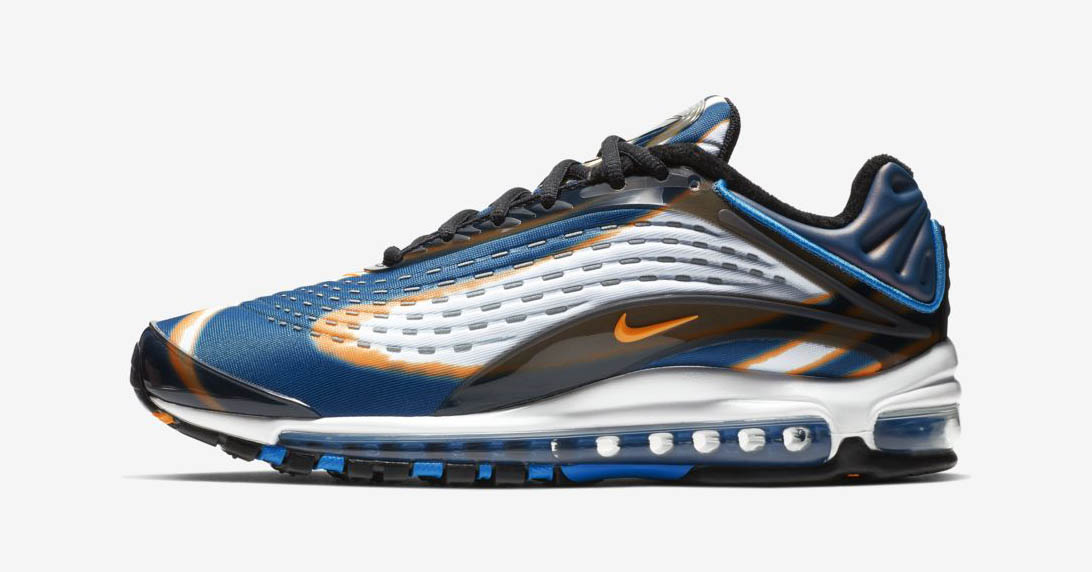 Nike Air Max Deluxe Blue Force Total Orange AJ7831-002