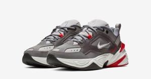 Nike M2K Tekno Grå Rød