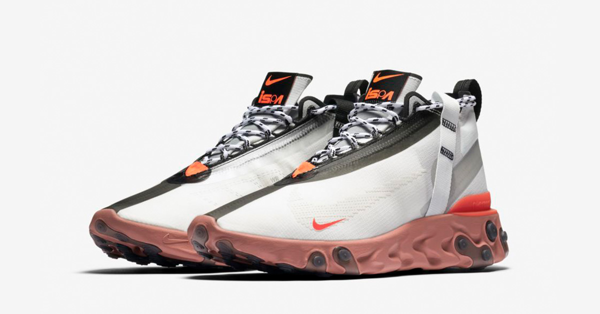 Nike React Runner Mid ISPA Hvid