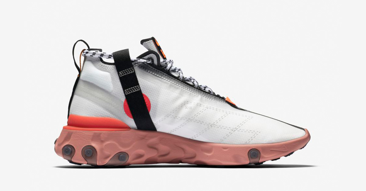 Nike React Runner Mid ISPA Hvid