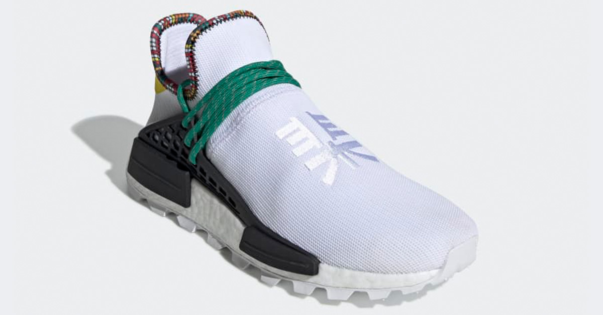 Pharrell Williams x Adidas Solar Hu NMD Hvid EE7583