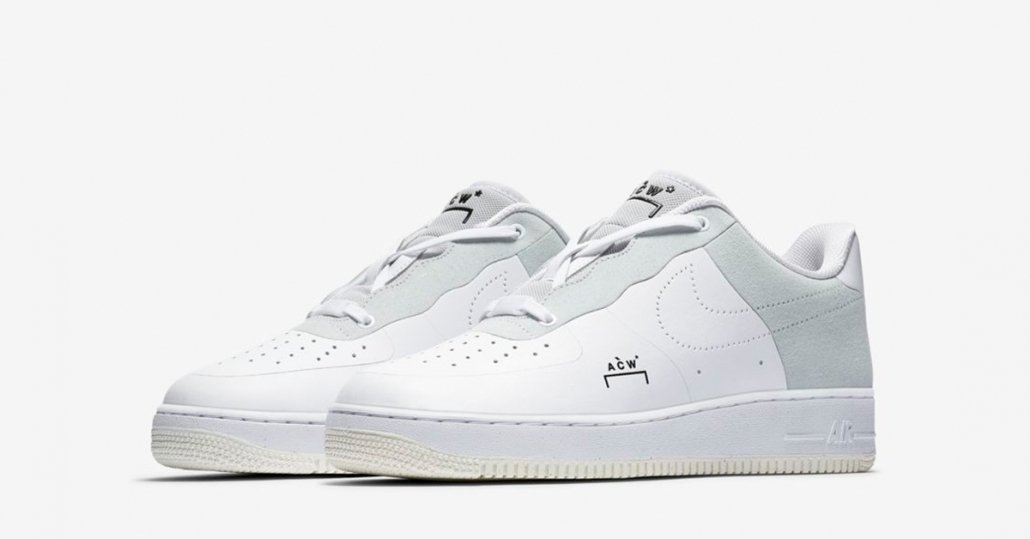 A-COLD-WALL x Nike Air Force 1 Hvid