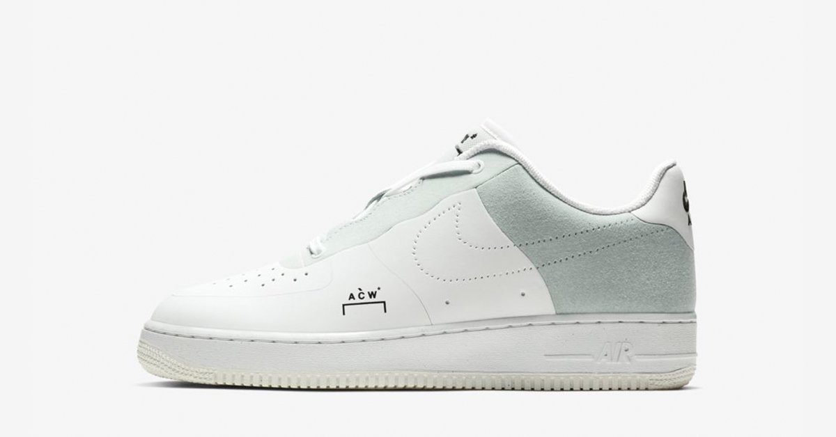 A-COLD-WALL x Nike Air Force 1 Hvid