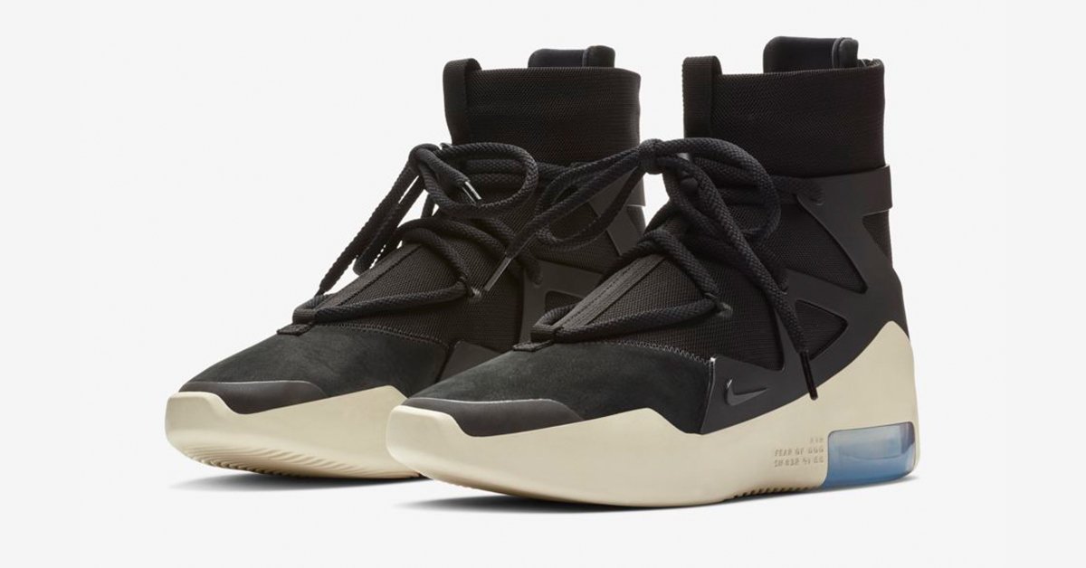 Nike Air Fear of God 1 Sort AR4237-001