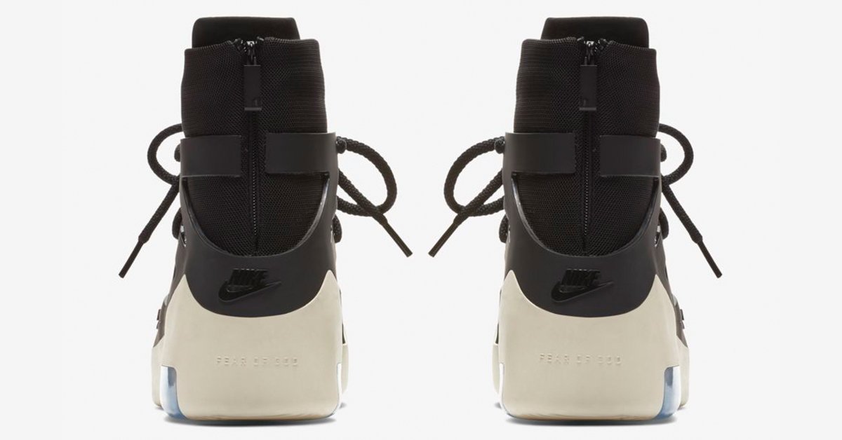 Nike Air Fear of God 1 Sort AR4237-001