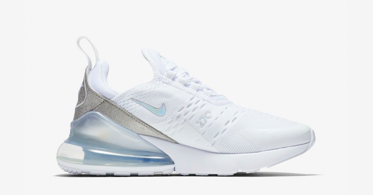 Nike Air Max 270 Hvid Sølv til kvinder