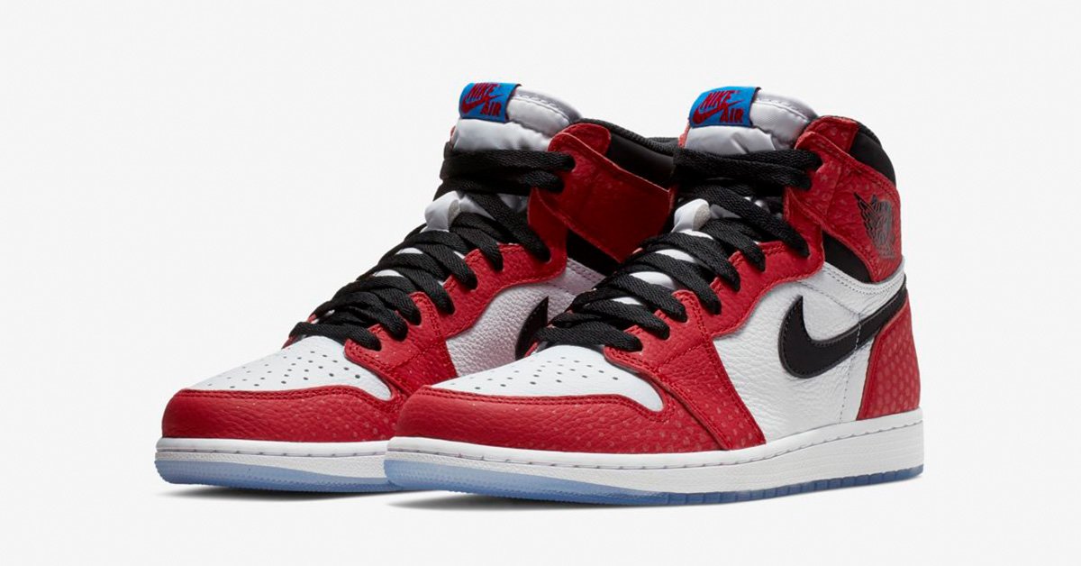 Air jordan discount 1 spiderman prix