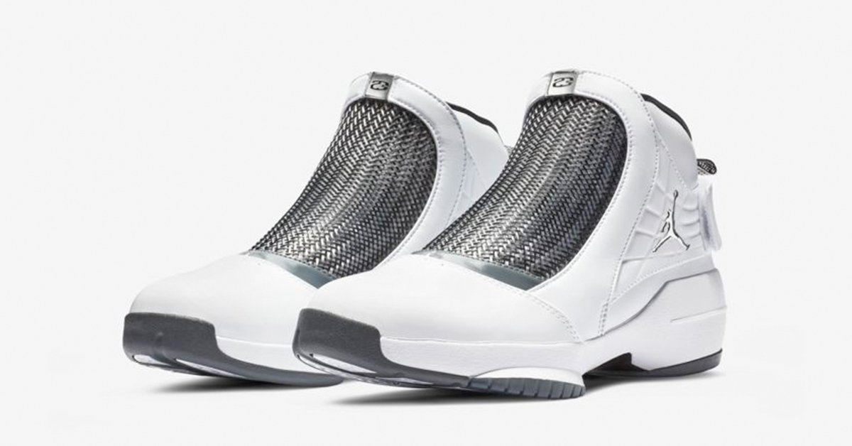 Nike Air Jordan 19 Hvid