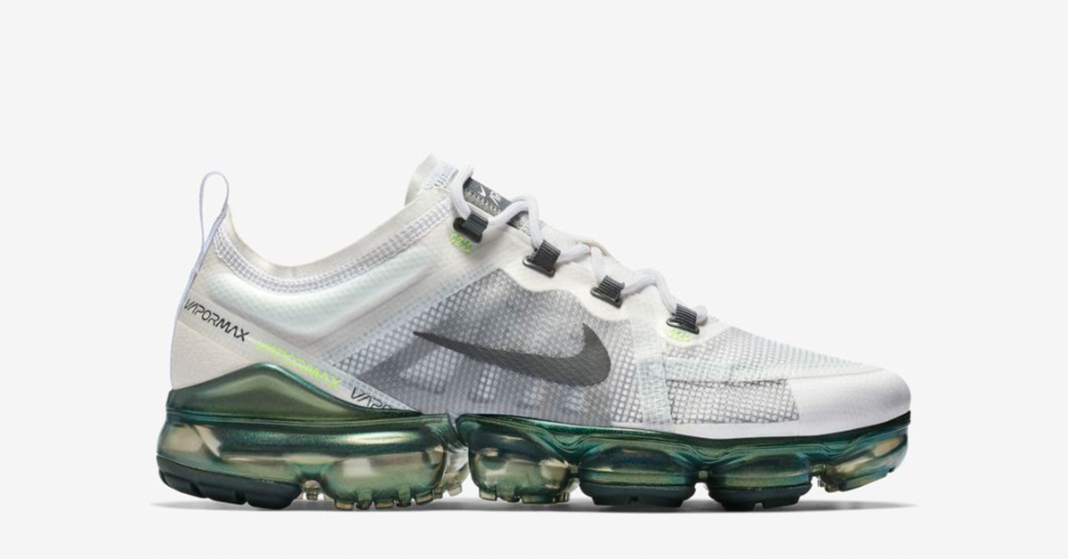 Nike Air Vapormax 2019 Hvid Grøn AT6810-100