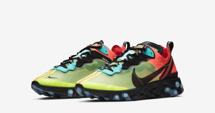 Nike React Element 87 Pink Volt