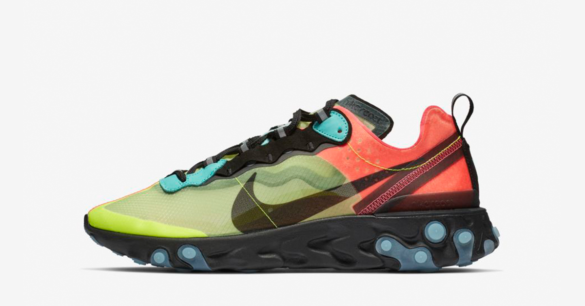 Nike React Element 87 Pink Volt