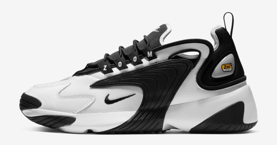 Nike Zoom 2K Hvid Sort AO0269-101