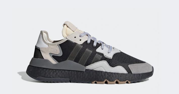 Adidas Nite Jogger Sort Hvid BD7933