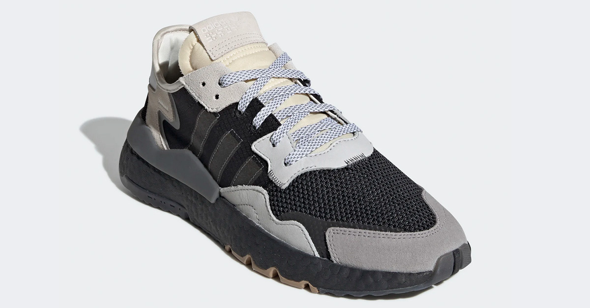 Adidas Nite Jogger Sort Hvid BD7933