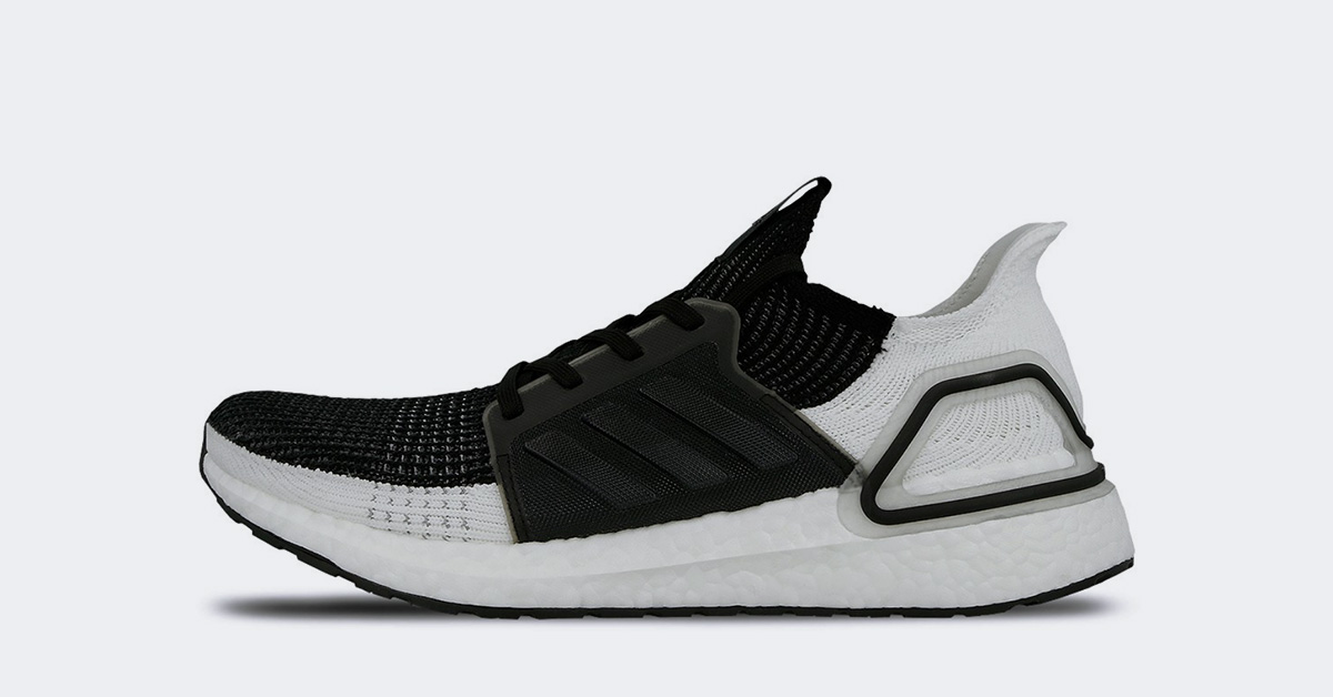 Adidas Ultra Boost 19 Sort Hvid B37704