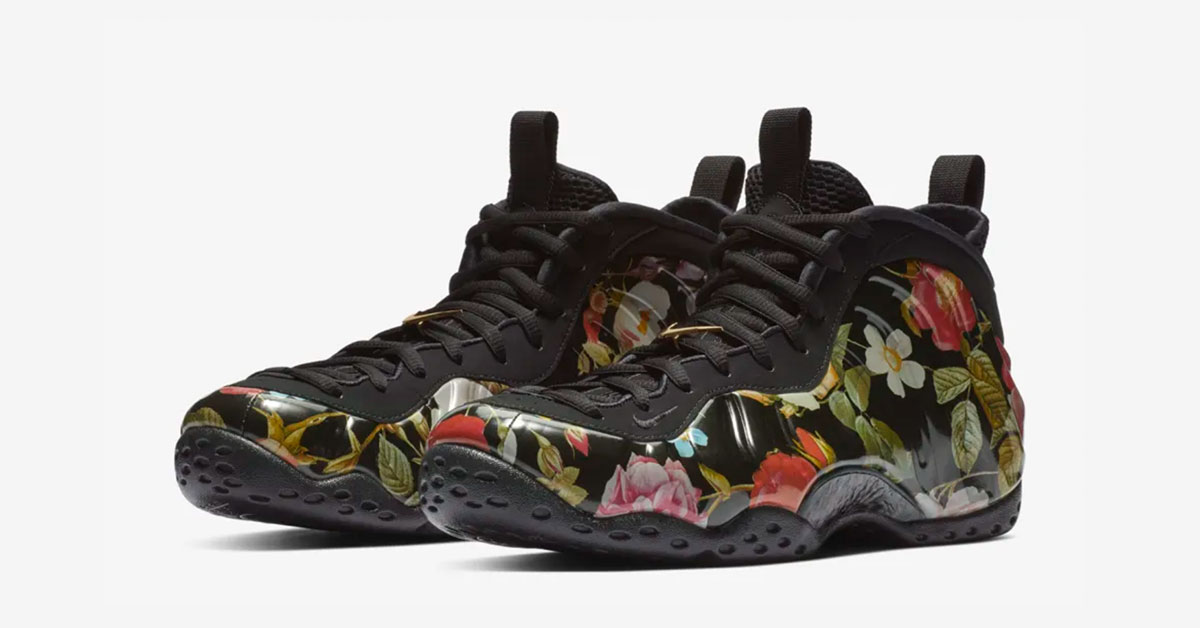 Nike Air Foamposite One Floral