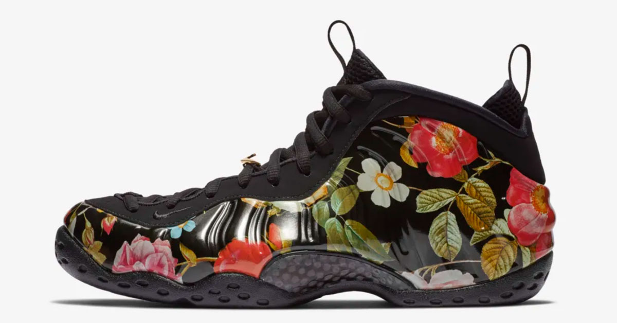 Nike Air Foamposite One Floral