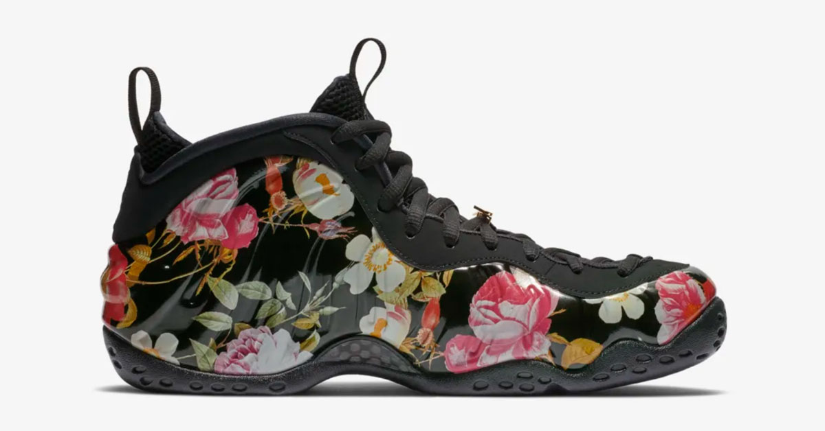 Nike Air Foamposite One Floral