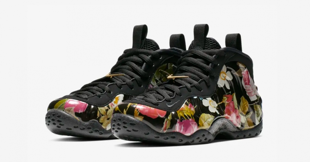 Nike Air Foamposite One Floral til Kvinder