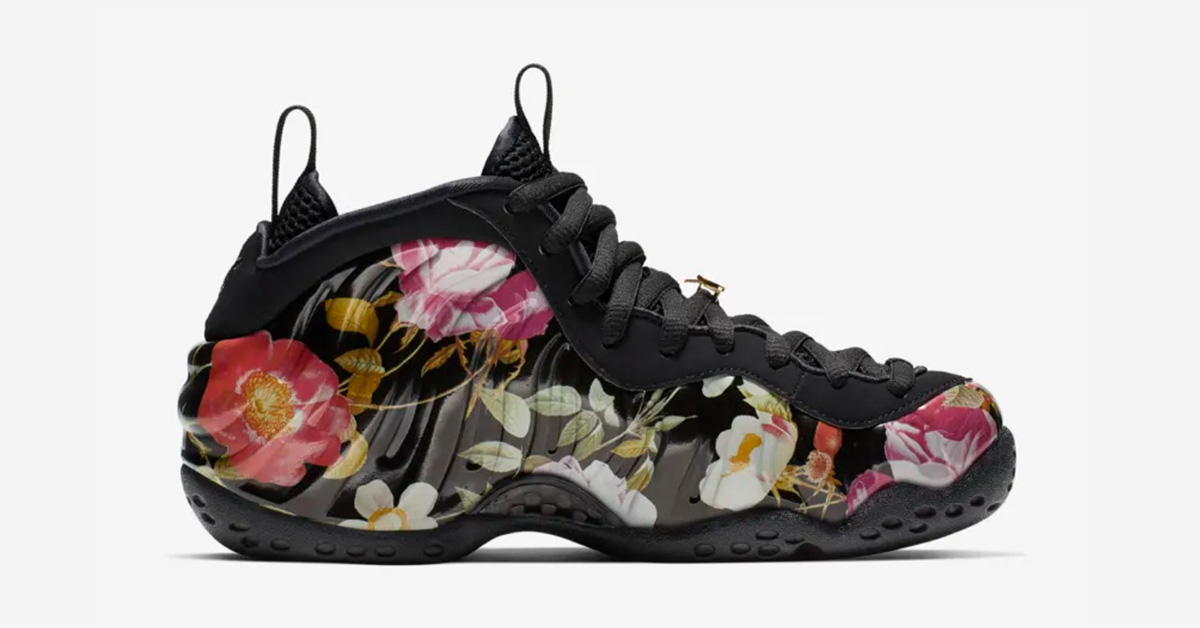 Nike Air Foamposite One Floral til Kvinder