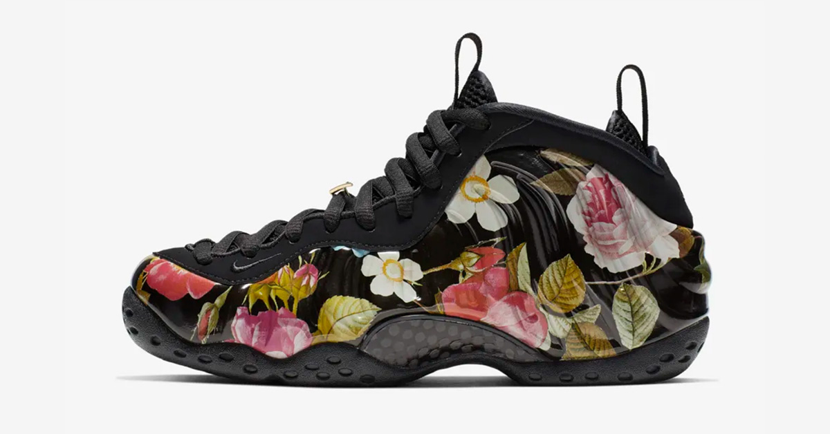 Nike Air Foamposite One Floral til Kvinder