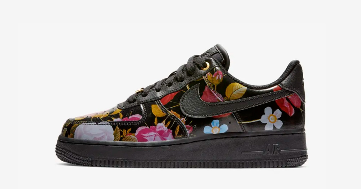 Nike Air Force 1 Floral til Kvinder