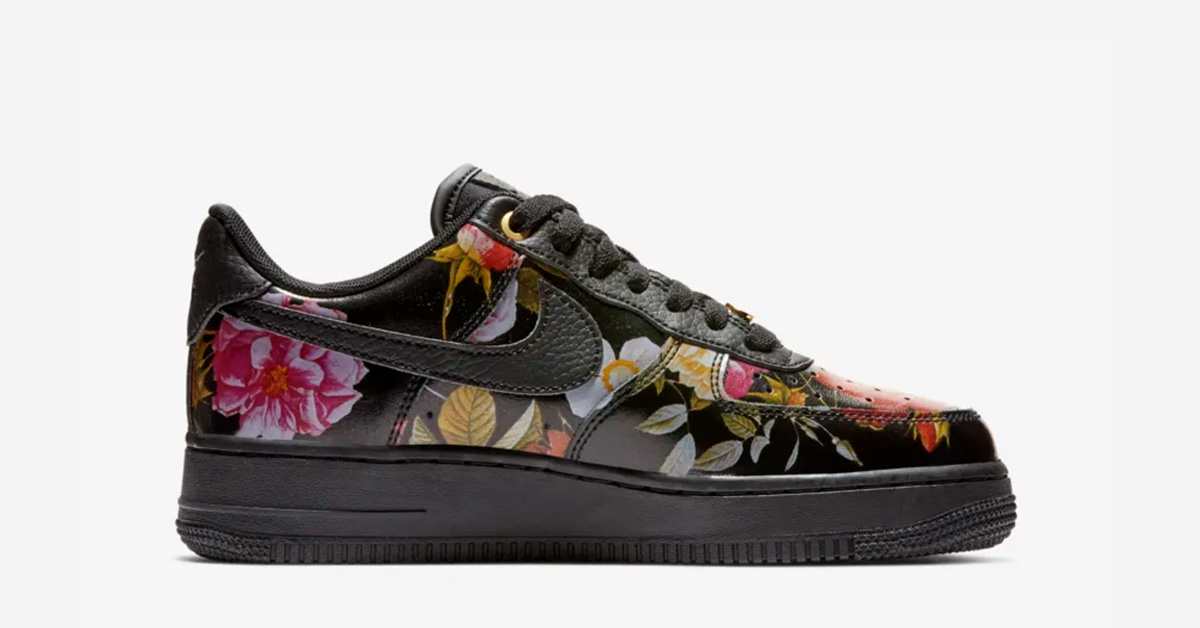 Nike Air Force 1 Floral til Kvinder