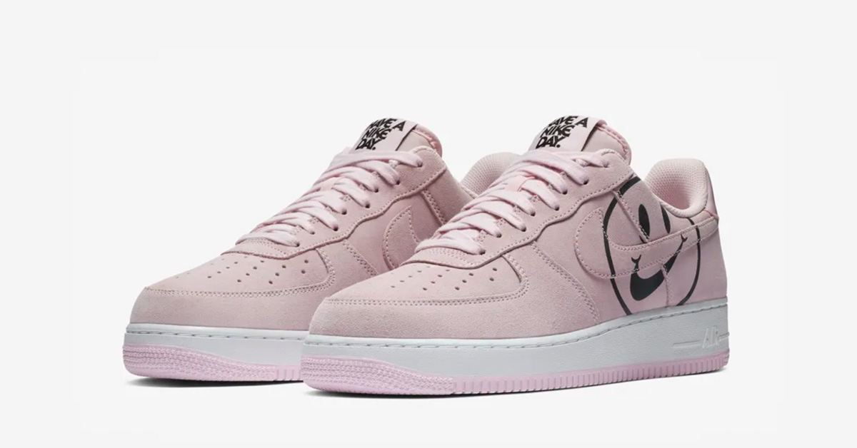 Nike Air Force 1 Low Pink Foam Have a Nike Day