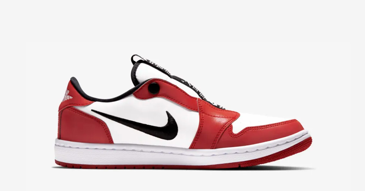 Nike Air Jordan 1 Low Slip-On Chicago til Kvinder