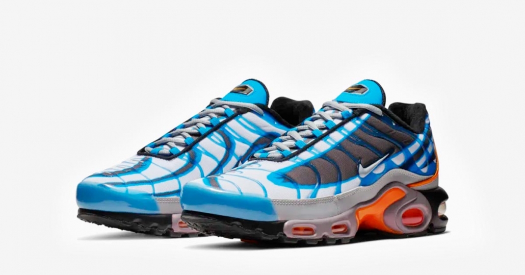 Nike Air Max Plus Deluxe Blå Orange 815995-400