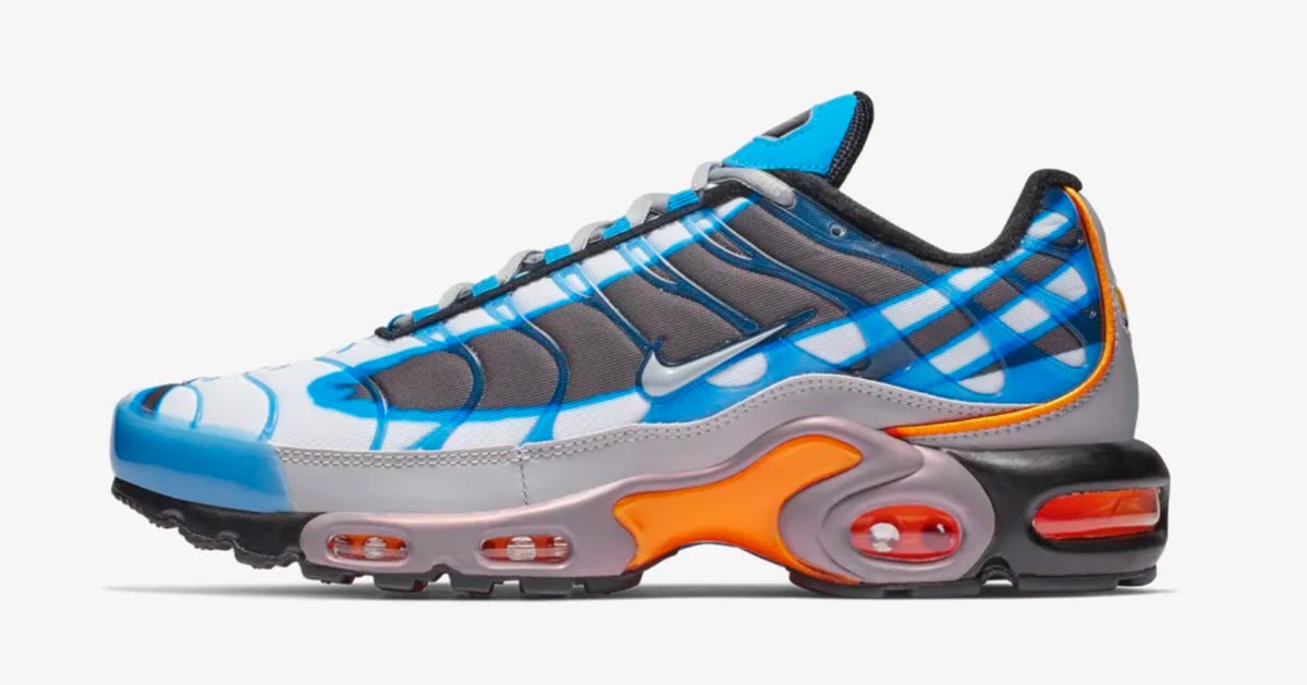 Nike Air Max Plus Deluxe Blå Orange 815995-400