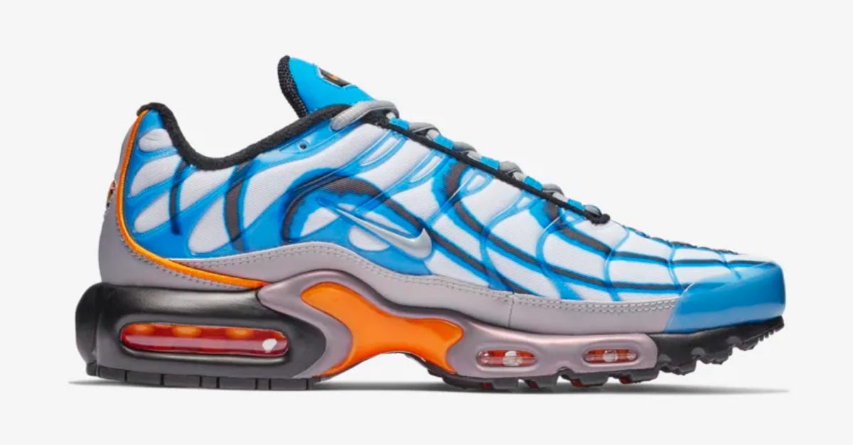 Nike Air Max Plus Deluxe Blå Orange 815995-400