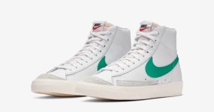 Nike Blazer Mid 77 Vintage Hvid Grøn BQ6806-300