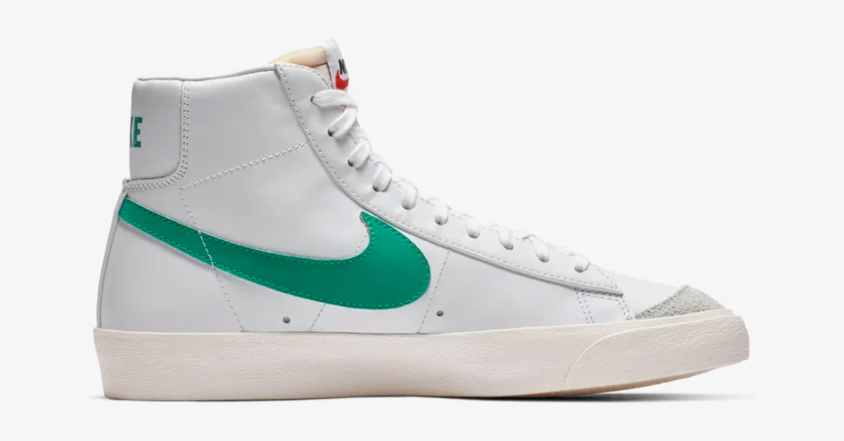 Nike Blazer Mid 77 Vintage Hvid Grøn BQ6806-300