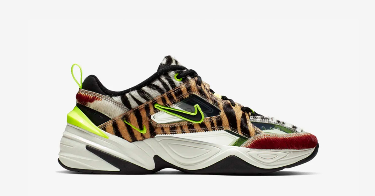 Nike M2K Tekno Neon Safari