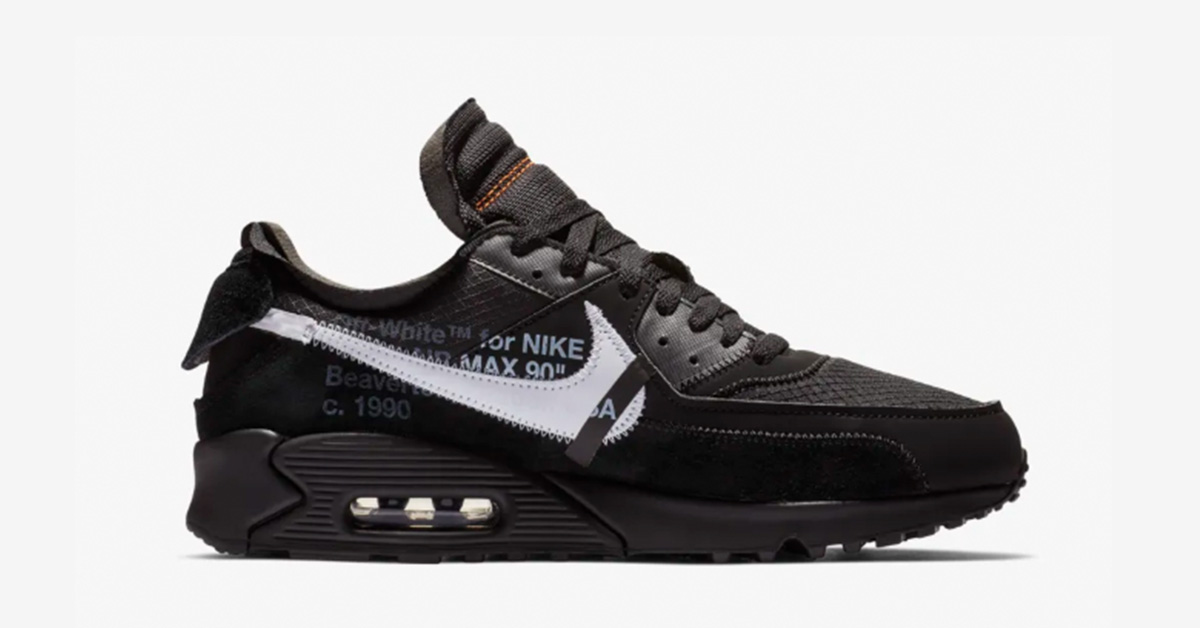 Off-White x Nike Air Max 90 Sort AA7293-001