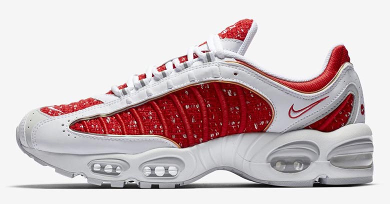 Supreme x Nike Air Max Tailwind 4 Hvid Rød