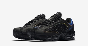 Supreme x Nike Air Max Tailwind 4 Sort Blå