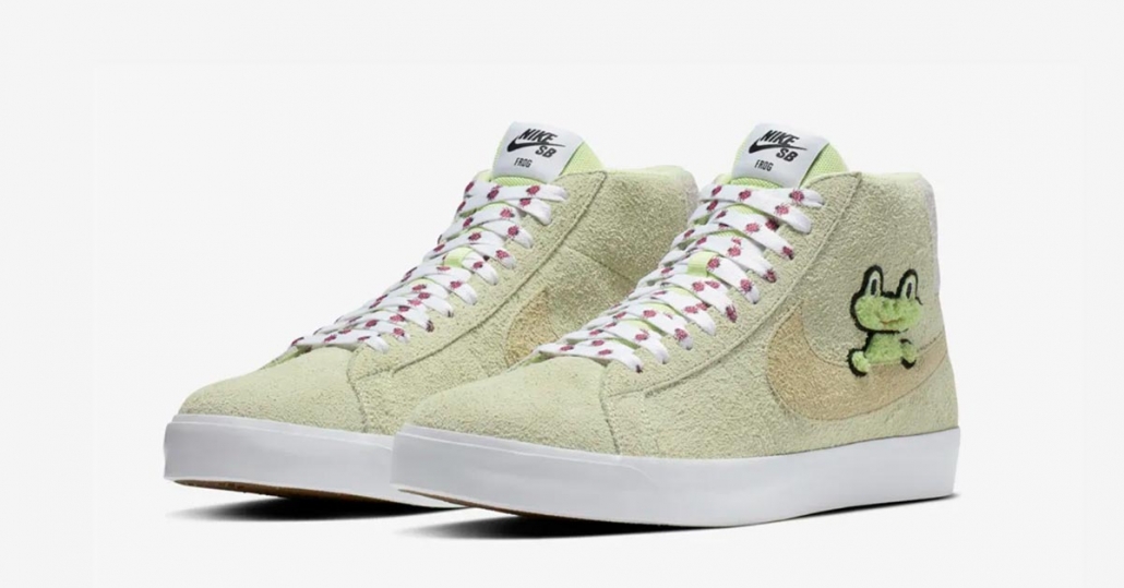 Frog Skateboards x Nike SB Zoom Blazer Mid AH6158-300