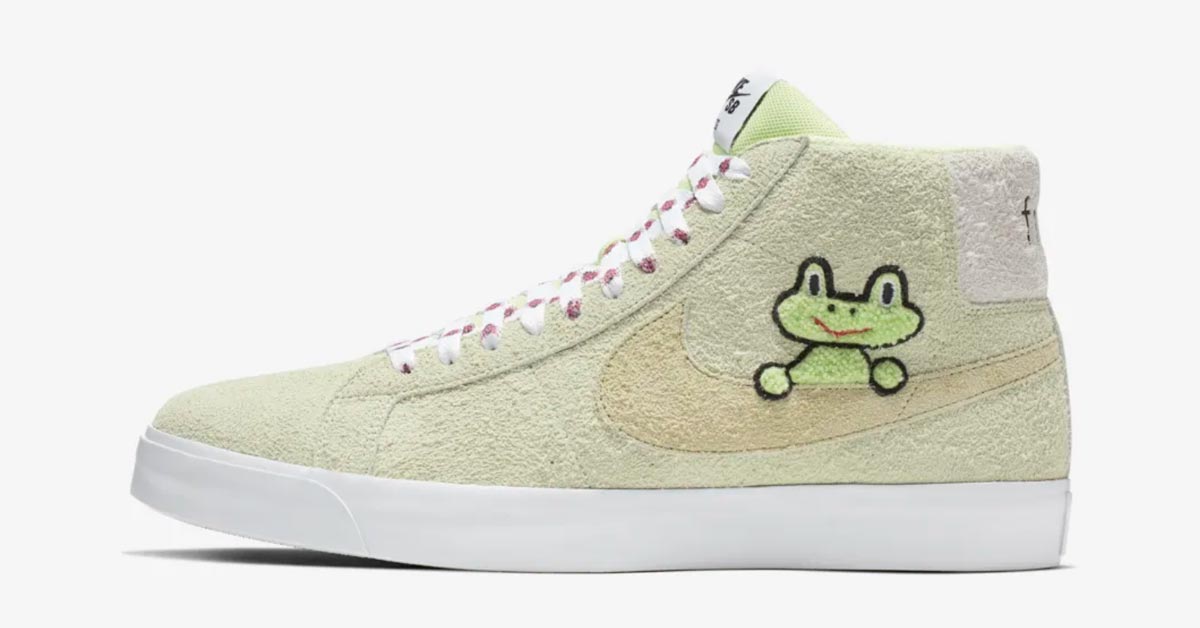 Frog Skateboards x Nike SB Zoom Blazer Mid AH6158-300