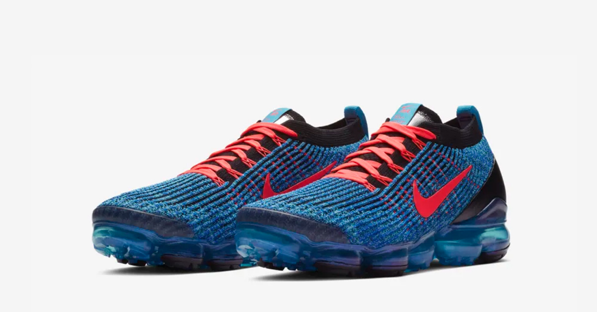 Nike Air VaporMax Flyknit 3 Blå