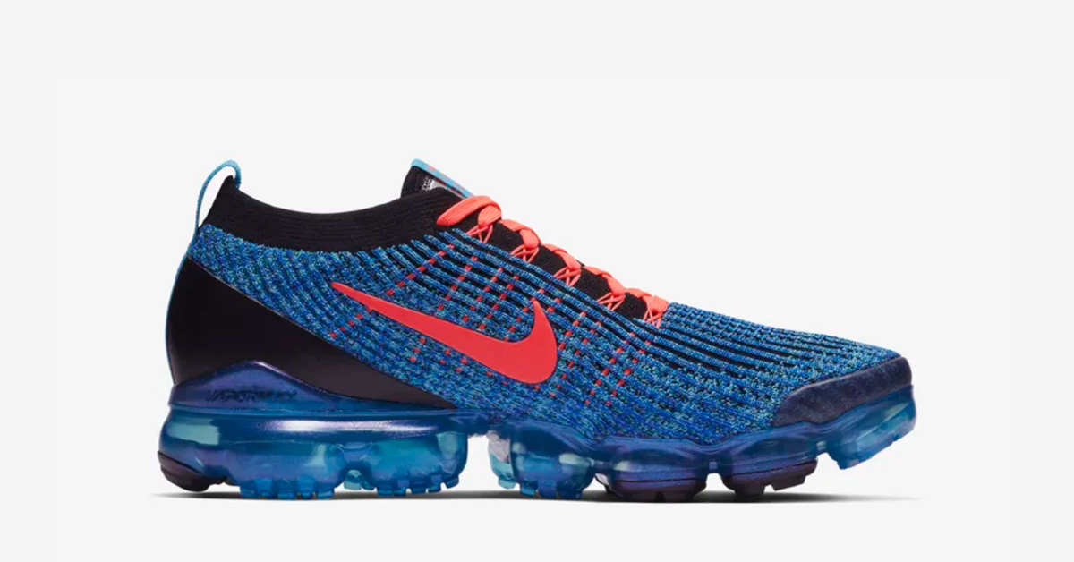 Nike Air VaporMax Flyknit 3 Blå