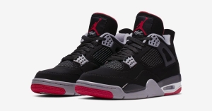 NIke Air Jordan 4 Bred 308497-060