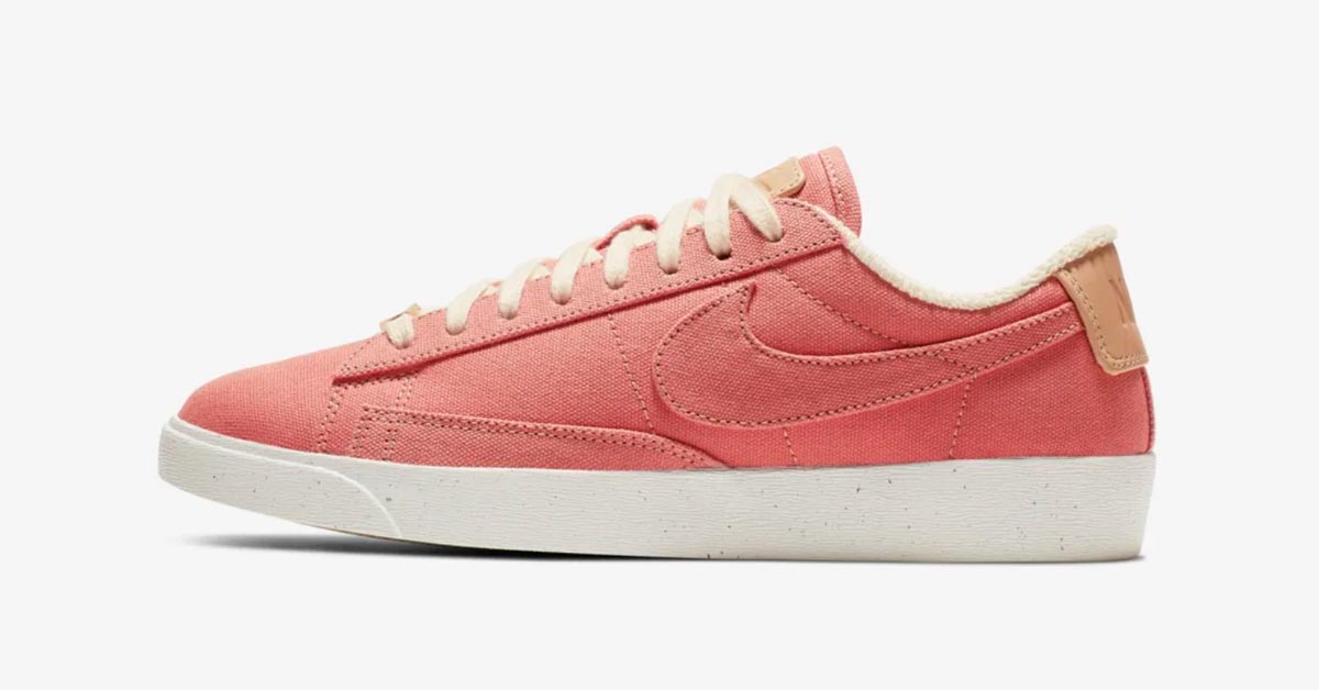 Nike Blazer Low Pink Plant Color til Kvinder AV9371-600