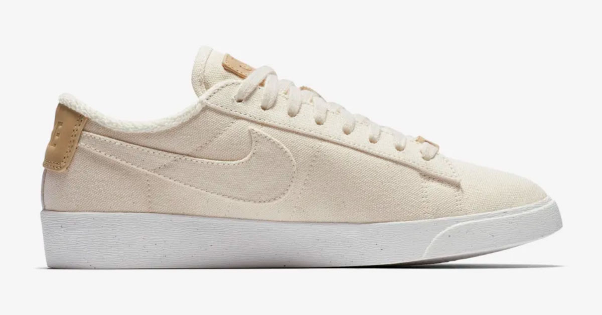 Nike Blazer Low Sail Plant Color til Kvinder AV9371-102