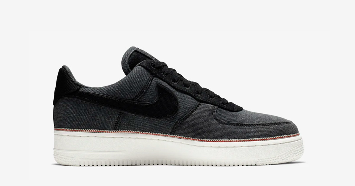 3x1 x Nike Air Force 1 Low Black Denim