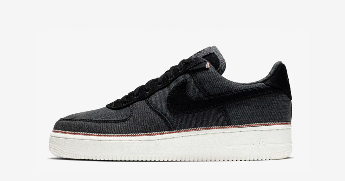 3x1 x Nike Air Force 1 Low Black Denim